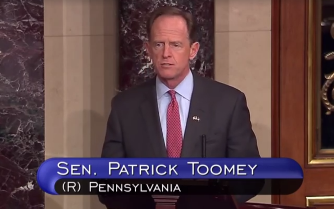 Toomey Wants To End Funding for Sanctuary Cities