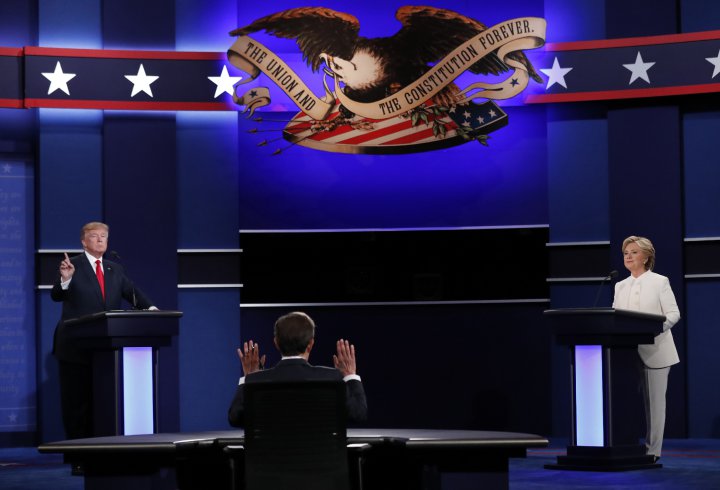 Trump Debates Clinton 3rd Time