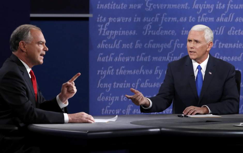 Pence & Kaine Debate