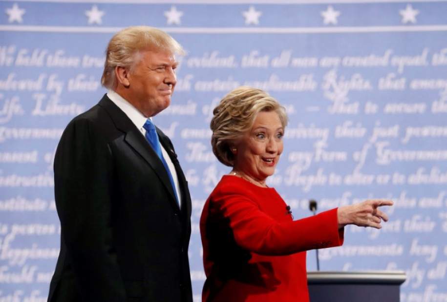 Trump, Clinton Spar in 1st Debate
