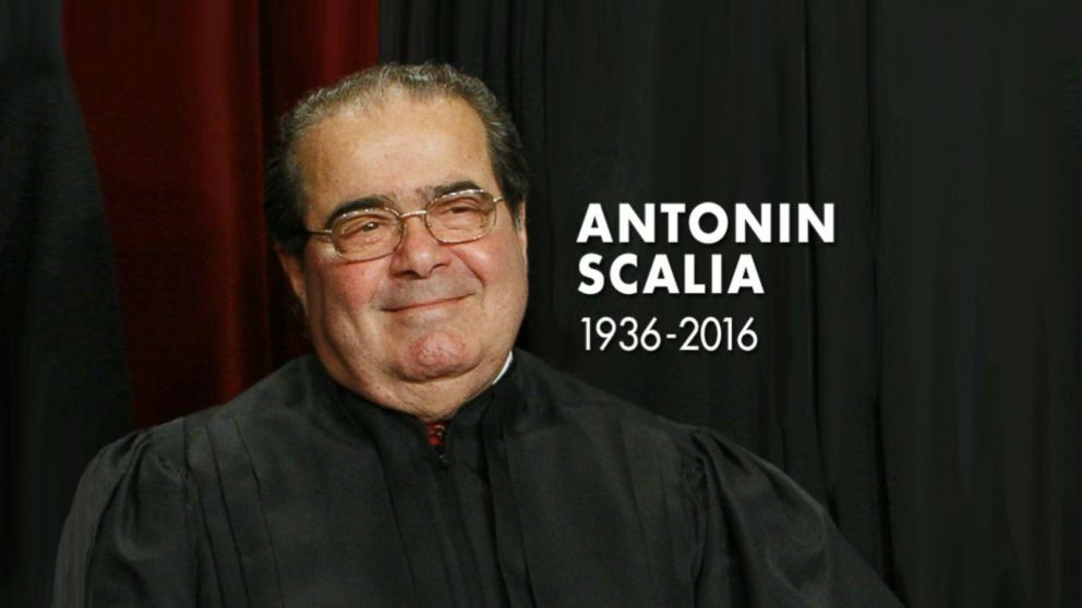 Justice Scalia Dies